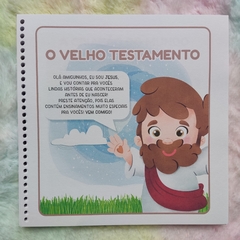 KIT de Miolo + Arame - Bíblia Infantil Ilustrada - Wire-o ou Espiral - Mimo Moldes