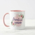 Caneca Lembrança Especial Para Irmã Noivo - Floral Rosa - comprar online