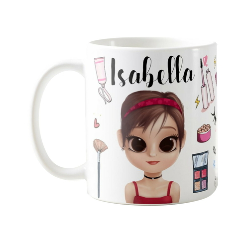 Caneca Nome personalizado do Xadrez de preferencialmentes