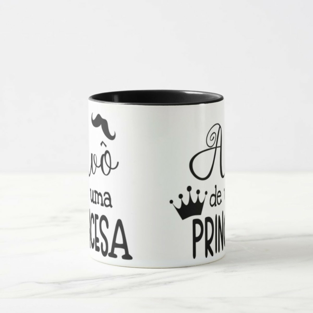 Caneca dia dos pais - Primeiro dia dos Pais com a Minha princesa