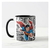 Caneca Personalizada Infantil Super Herói Superman com Nome