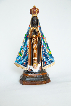 IMAGEM DE NOSSA SENHORA APARECIDA 15CM RESINA