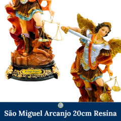 São Miguel Arcanjo 20cm Resina - Silvana Mantos