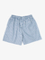 Shorts Listado Azul Jeans - comprar online