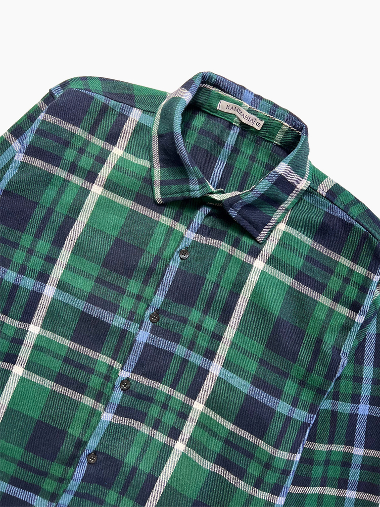 Camisa Xadrez Verde Masculina - Phiphi Camisaria
