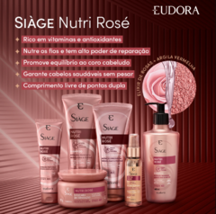 Shampoo Nutri Rosé Siàge Eudora 250ml - comprar online