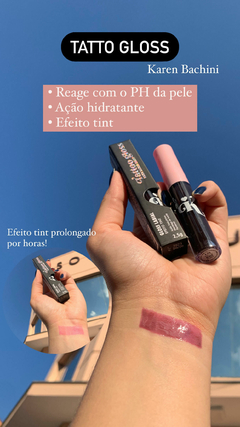 Gloss Labial Tattoo Karen Bachini - comprar online