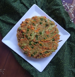 Torta de quinoa com legumes (340g)