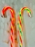 Enfeite Candy Cane Led Vermelho e Branco - loja online