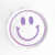 Porta Copo Smiley Roxo