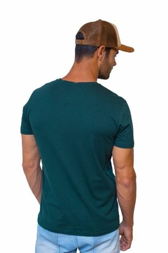 Camisa Masculina Marchador Verde Musgo - Lojinha Confiança Marchador