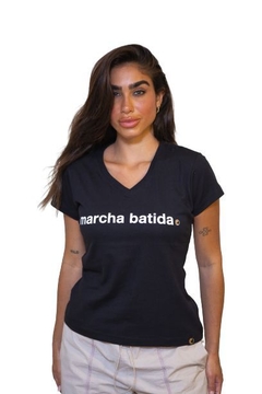 Camisa Feminina Marcha Batida Preta - comprar online