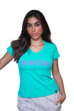 Camisa Feminina Marcha Verde - comprar online