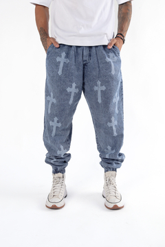 Jogger Jean Cross - comprar online