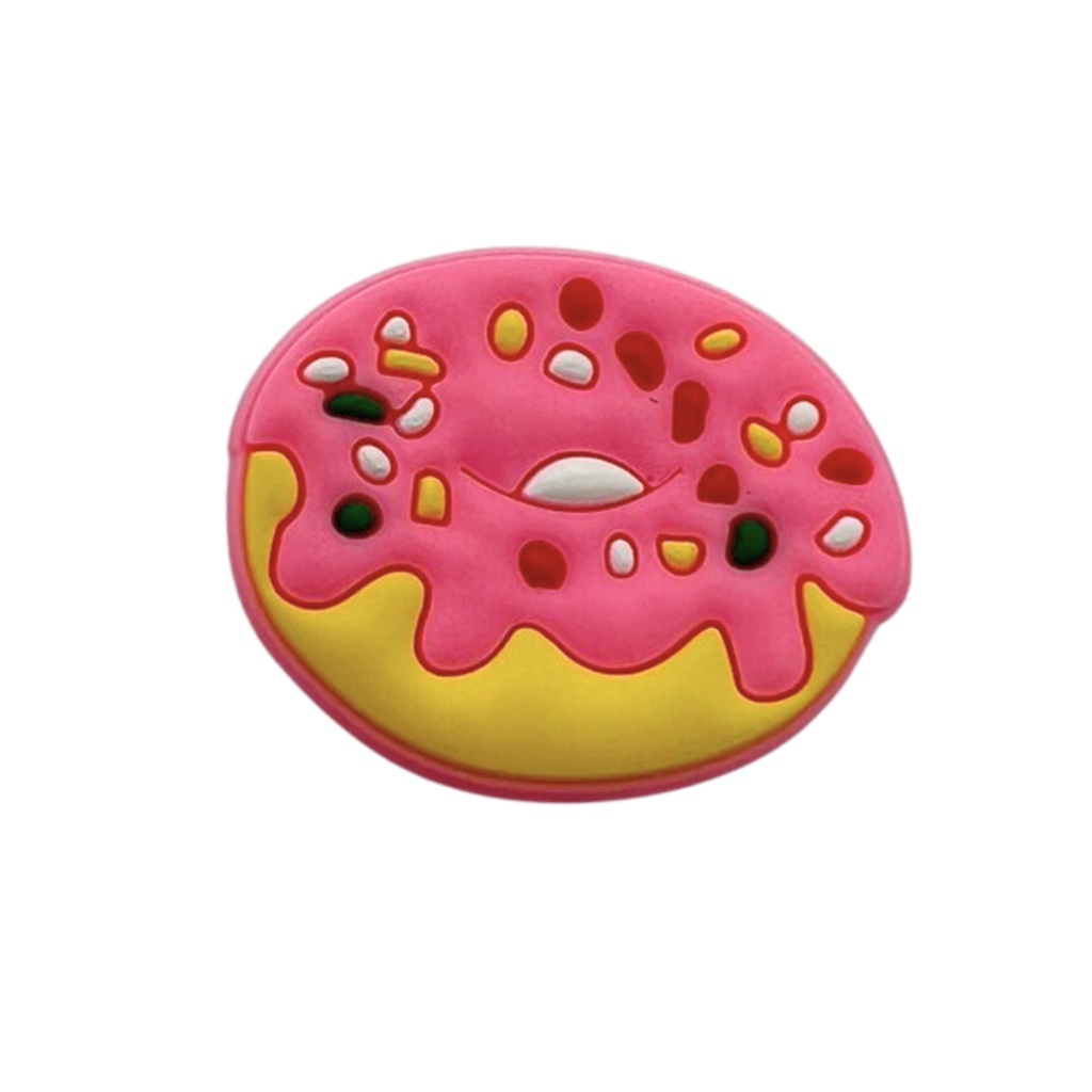PIN PARA CROCS DONUT ROSA