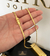 CORRENTE GRUMET FLAT 4mm FECHO TRAVA DUPLA - Banhada a Ouro 18k na internet