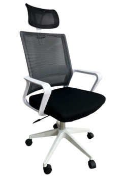 Silla Ejecutiva Soft White