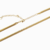 Choker Lacraia 32,5cm Banhado em Ouro 18K - SEMIJOIA