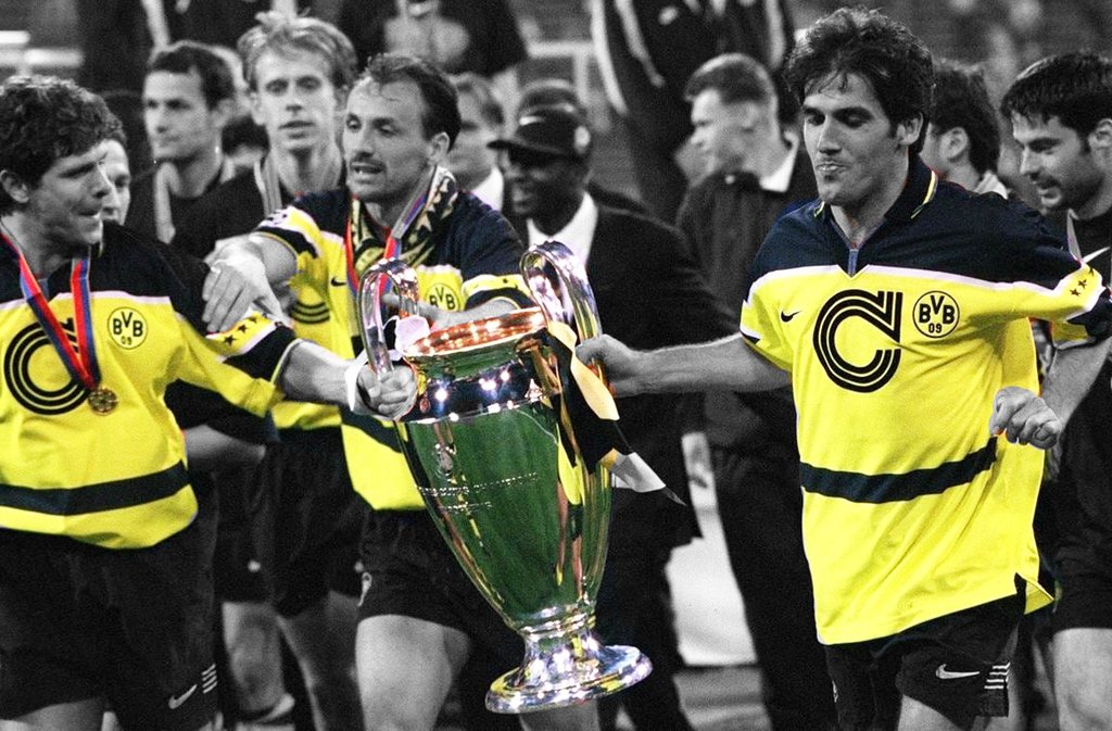 Camiseta Borussia Dortmund Titular 1997