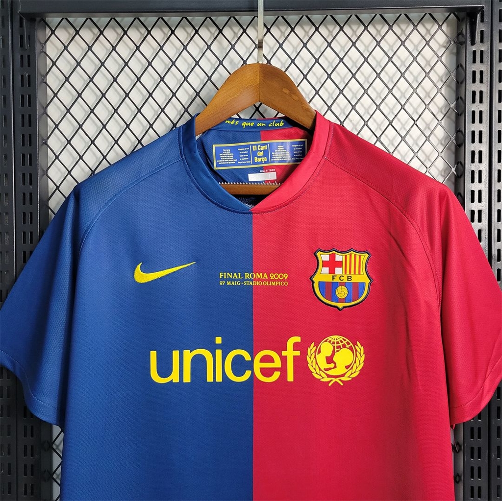 Camiseta Titular Barcelona 2008-2009 UCL