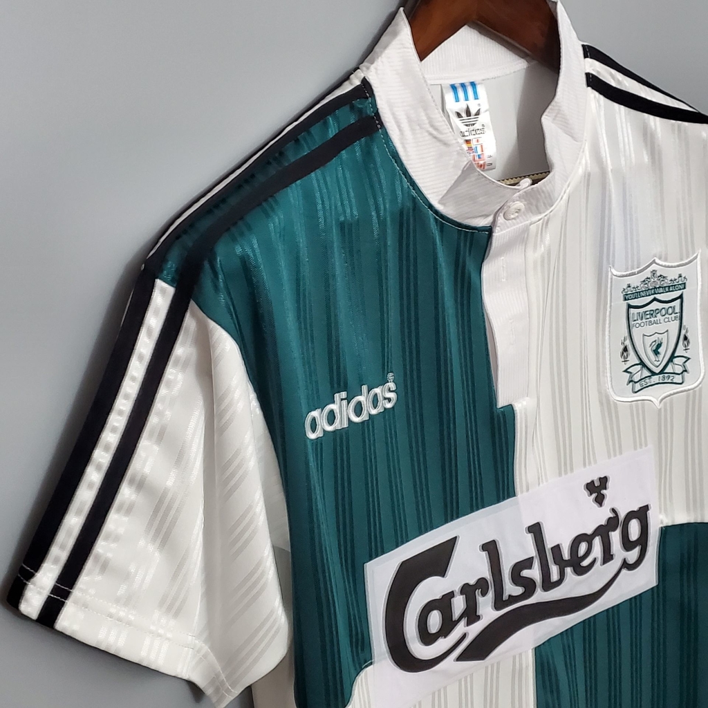Camiseta Liverpool Suplente 1995 96 La Camiseteria