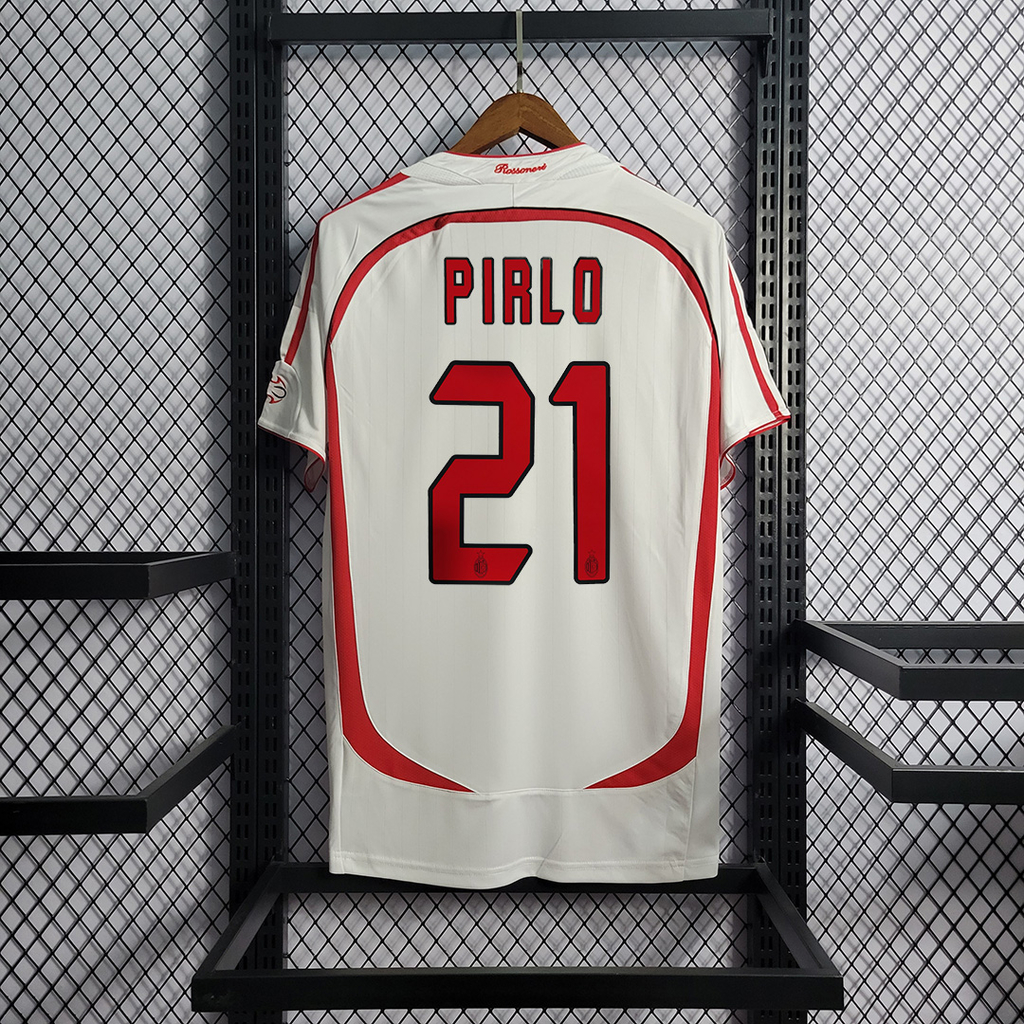 Camiseta Titular Manga Larga Milan 06-07