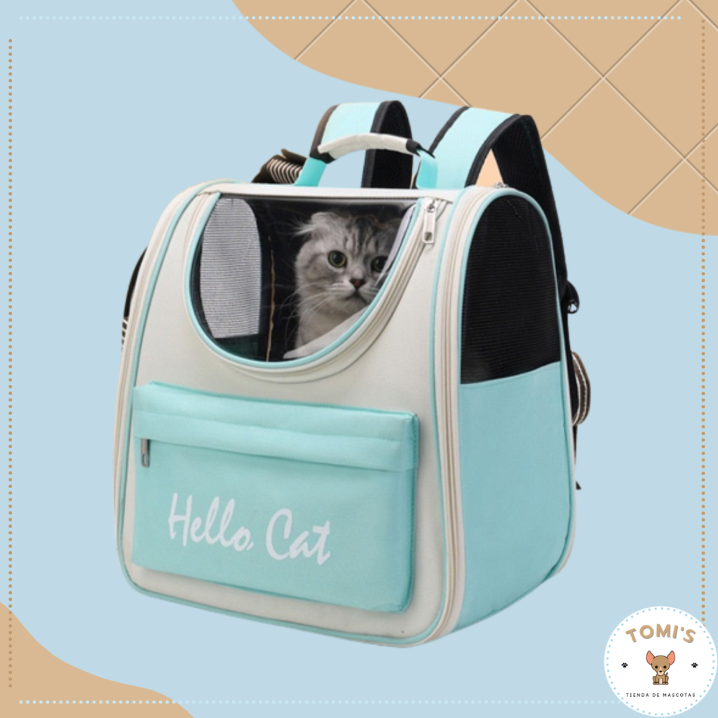 Mochila transportadora Hello Cat