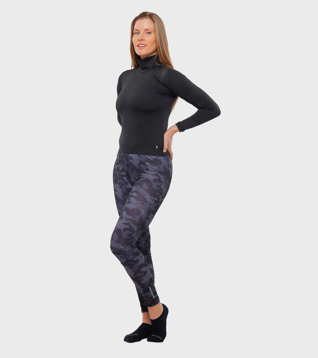 Pantalon termico de mujer Aspen Print Montagne