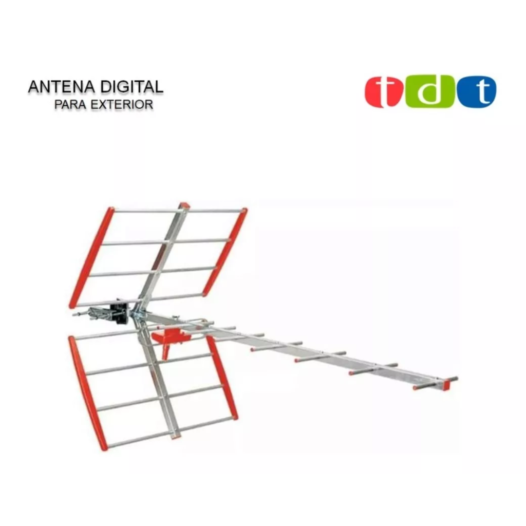 Antena Digital Para Exterior Aire Hd Tdt - Mundonovedad