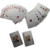 Cartas Remis Baraja Doradas Plateadas Poker Durable Flexible - tienda online
