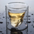 Copa Vaso Calavera Vidrio 3d Whisky Tequila Aguardiente Ron 28331