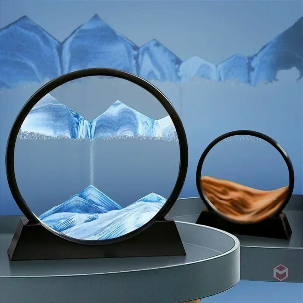 Reloj De Arena Decorativo Mesa Casa Adorno Relajante
