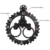 Reloj Pared Mecanico Movimiento Engranajes 3d Rueda Piñon HYG026 - tienda online