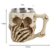 Vaso Mug Pocillo Taza Antideslizante Calavera Decoracion MN2021 en internet