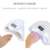 Lampara Led Uv De Uñas Gel Profesional Secado Rapido 48W en internet