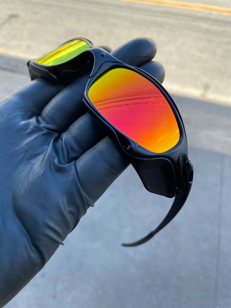 Oakley Juliet Carbon Ruby Iridium Sunglasses