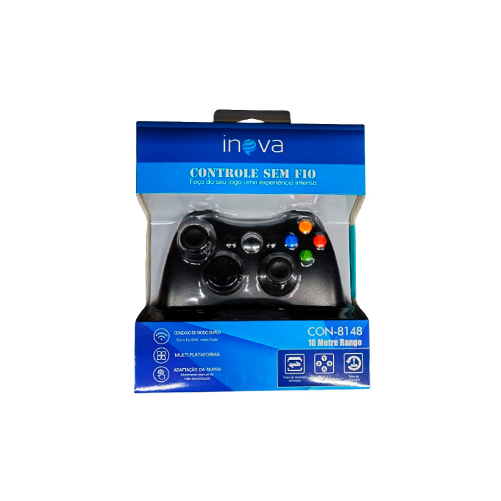 Controle com fio usb para xbox 360, joystick sem fio para jogos de