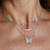 Collar Mariposa Mini Perlas - comprar online