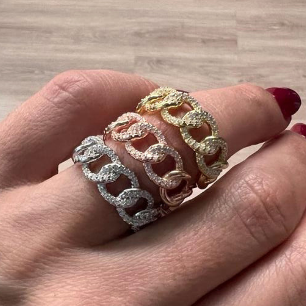 Anillo de cadena sale