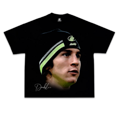 Messi Beanie Giant Face Boxy tee