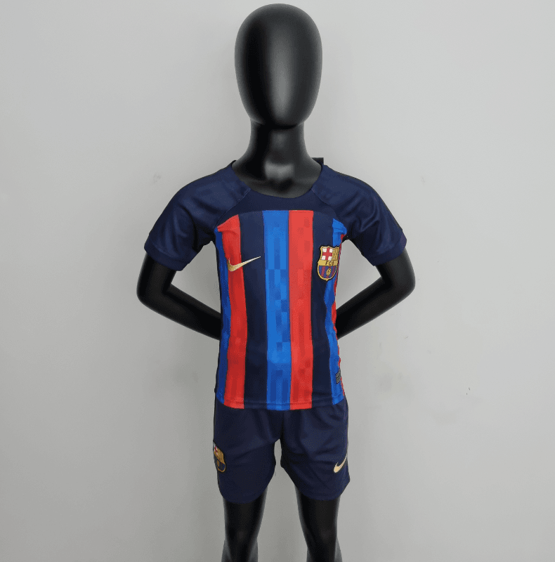 Kit Infantil Barcelona I 22 23 Masculina
