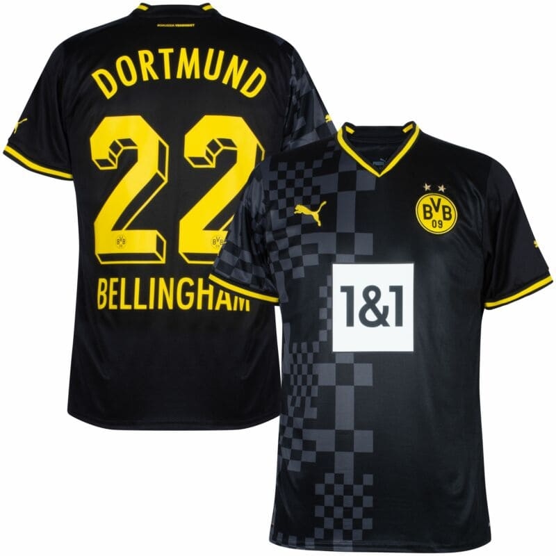 Camisa Borussia Dortmund I 22/23 [ Bellingham ] - Masculina