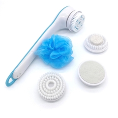 Cepillo Exfoliante De Ducha Con Accesorios - Es Necesario