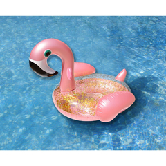 Inflable Glitter Pool Party Flamingo Pileta Playa 1,3m x 1,23m - comprar online