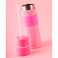 Mate Termo Terere Autocebante Con Funda de Silicona 500ml