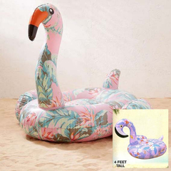 Inflable Pool Party Flamingo para pileta Playa 1.52m x 0,89m - tienda online