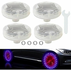 Luces Led Impermeables Para Auto Moto Carga Solar Luz Rgb