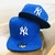 Bone NY Yankees Aba Reta Fechado. Azul Royal/Branco - (Forma Grande) - comprar online