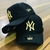 Bone NY Yankees Aba curva Preto/Dourado