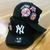 Bone Special Edition NY Yankees Aba curva Preto/Branco - loja online